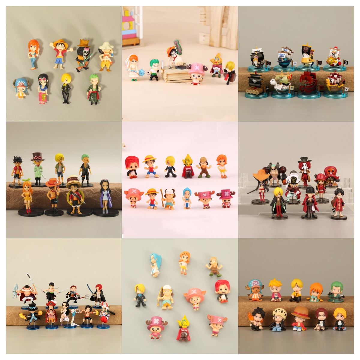 Model Kit Chopper - 6-12 stks/set Een Stuk Monkey D.