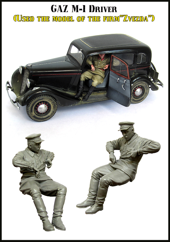 Model Kit Zvezda - 1/35 Schaal Hars Figuur Model Kit