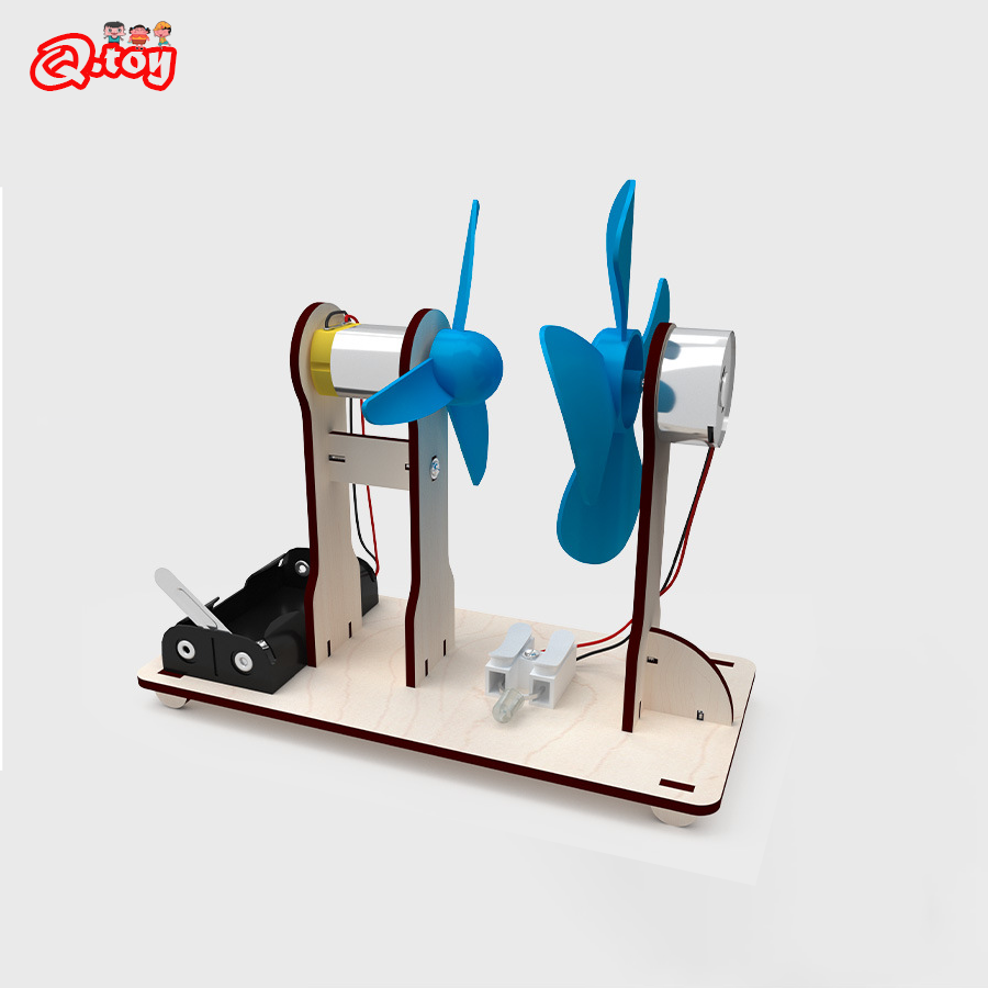 Model Kit China - DIY Windgedreven Generator Model STEM Technologia