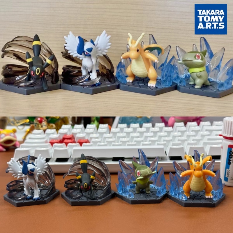 Model Kit Eevee - Takara Tomy Pokemon Gashapon Figuur Dark