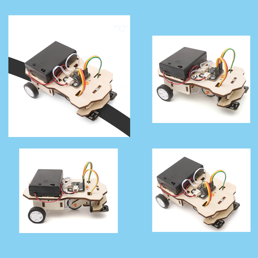 Model Kit China - DIY Wetenschap Speelgoed Tracing Auto Model