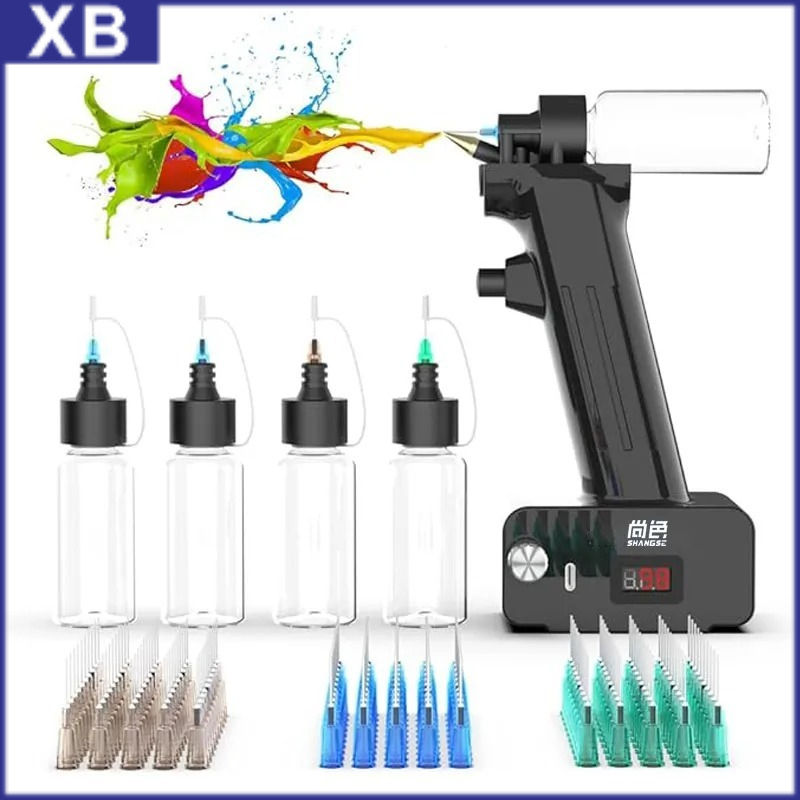 Model Kit Quick - No-Clean Airbrush Kit-30PSI Oplaadbare Draadloze Snelle