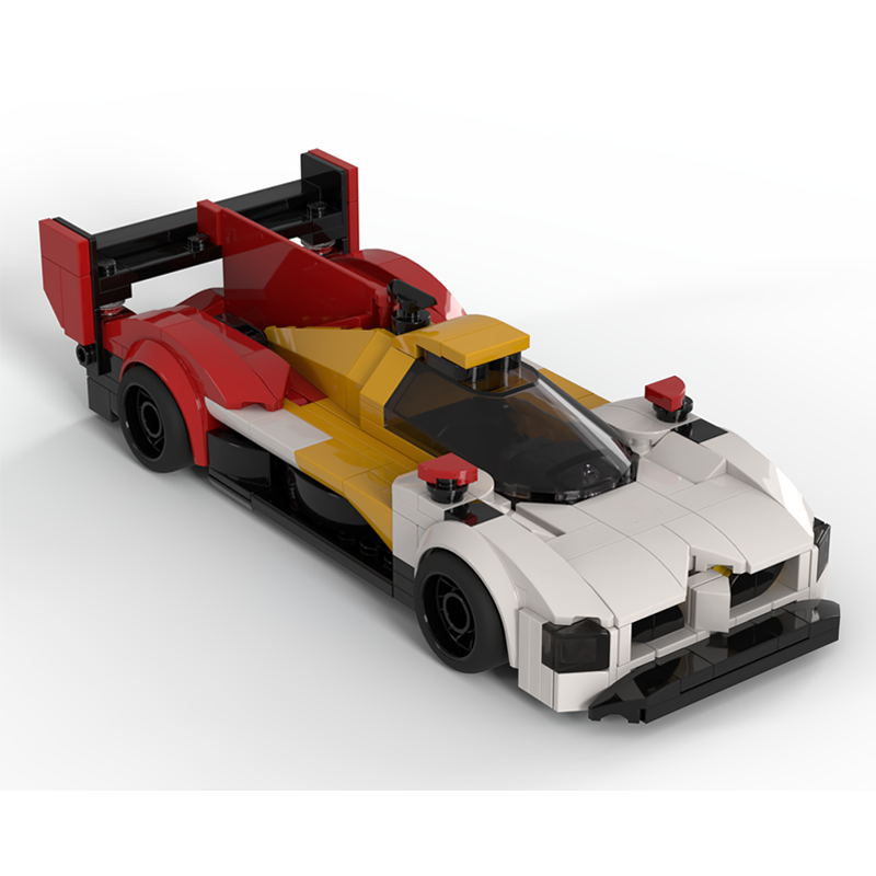 Model Kit Engine V8 - MOC V8 Motor Supercar Bouwstenen Model
