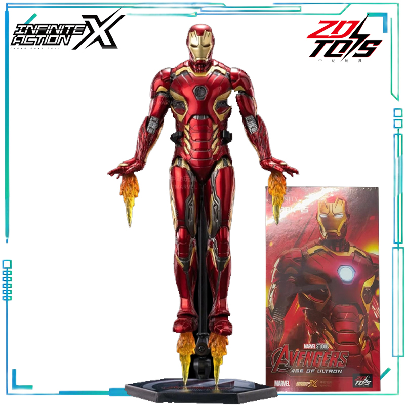 Model Kit Iron Man - ZD TOYS Echte INFINITE ACTION X-serie