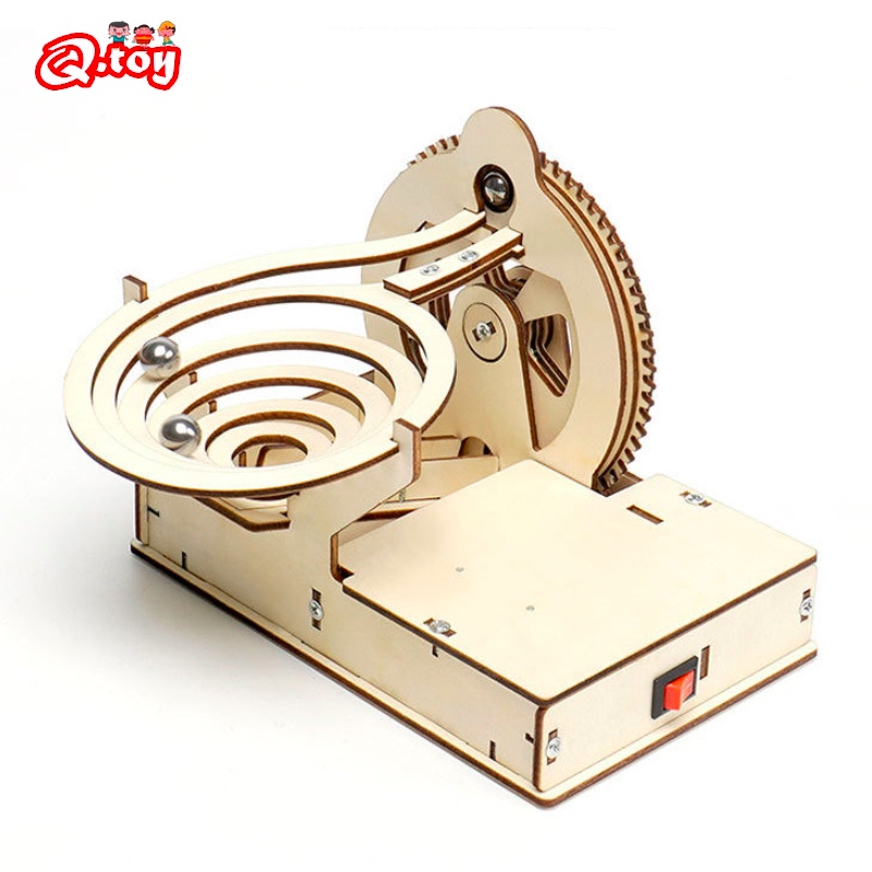Model Kit China - Stoomwetenschap Educatieve Kit 3d Houten Marmeren