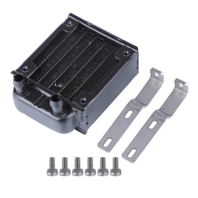 Model Kit Engine V8 - TOYAN Radiator Kit Watertank Montage met