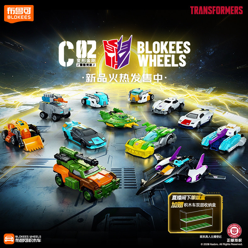 BLOKEES WHEELS Originele V02 V - Model Kit Blokees recensie en prijs