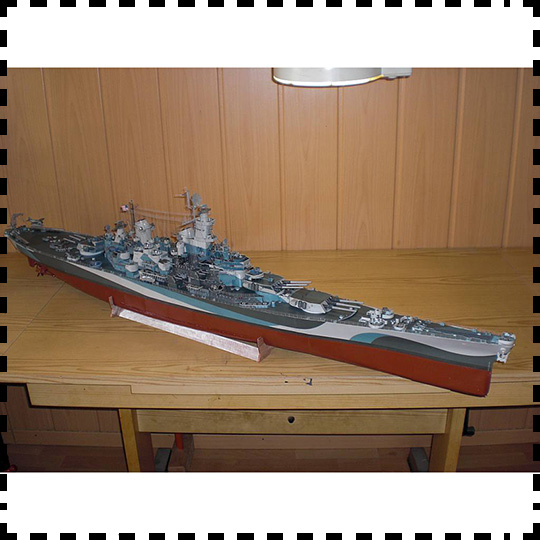 1:200 Schaal Uss Missouri (BB- - Model Kit Uss Missouri recensie en prijs