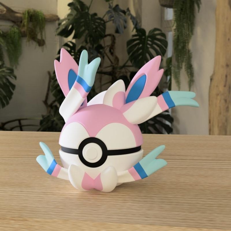 Pokemon Poke Ball Eevee Anime  - Model Kit Eevee recensie en prijs