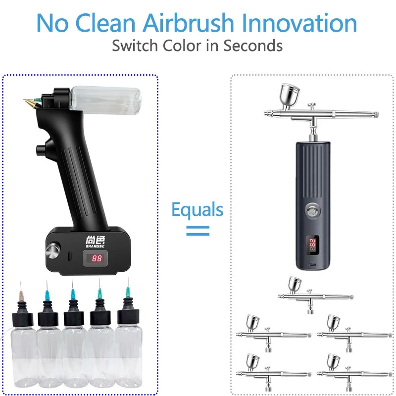 No-Clean Airbrush Kit-30PSI Op - Model Kit Quick recensie en prijs