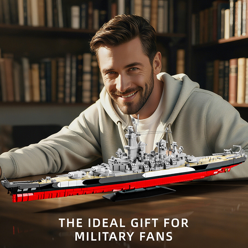 Militaire 1:300 USS Missouri B - Model Kit Uss Missouri recensie en prijs