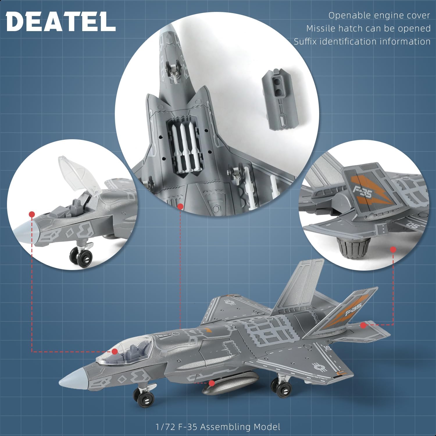 1:72 Schaal F-35 Jachtvliegtui - Model Kit Quick recensie en prijs
