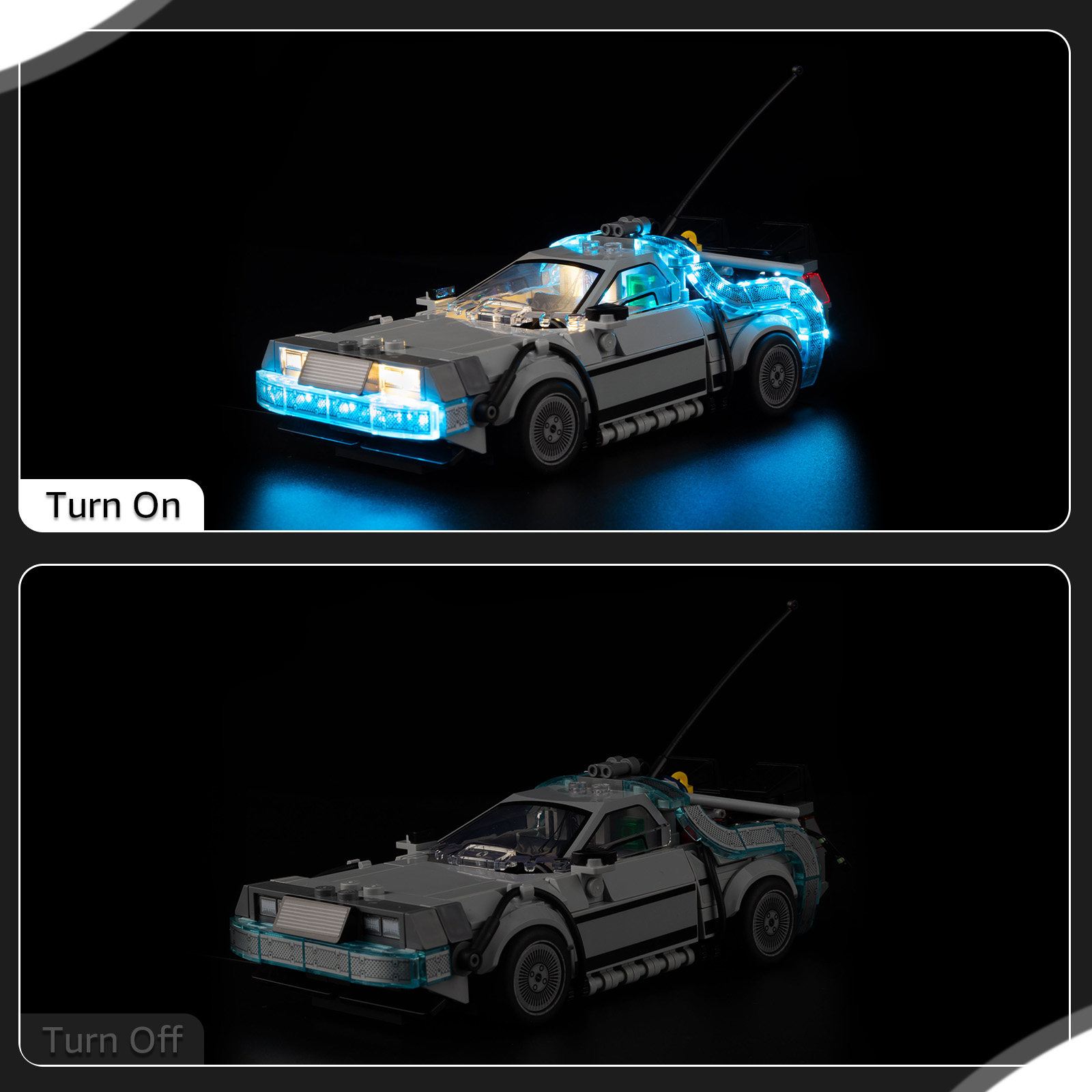 LED-lichtset voor LEGO Tijdmac - Model Kit Ikaruga recensie en prijs