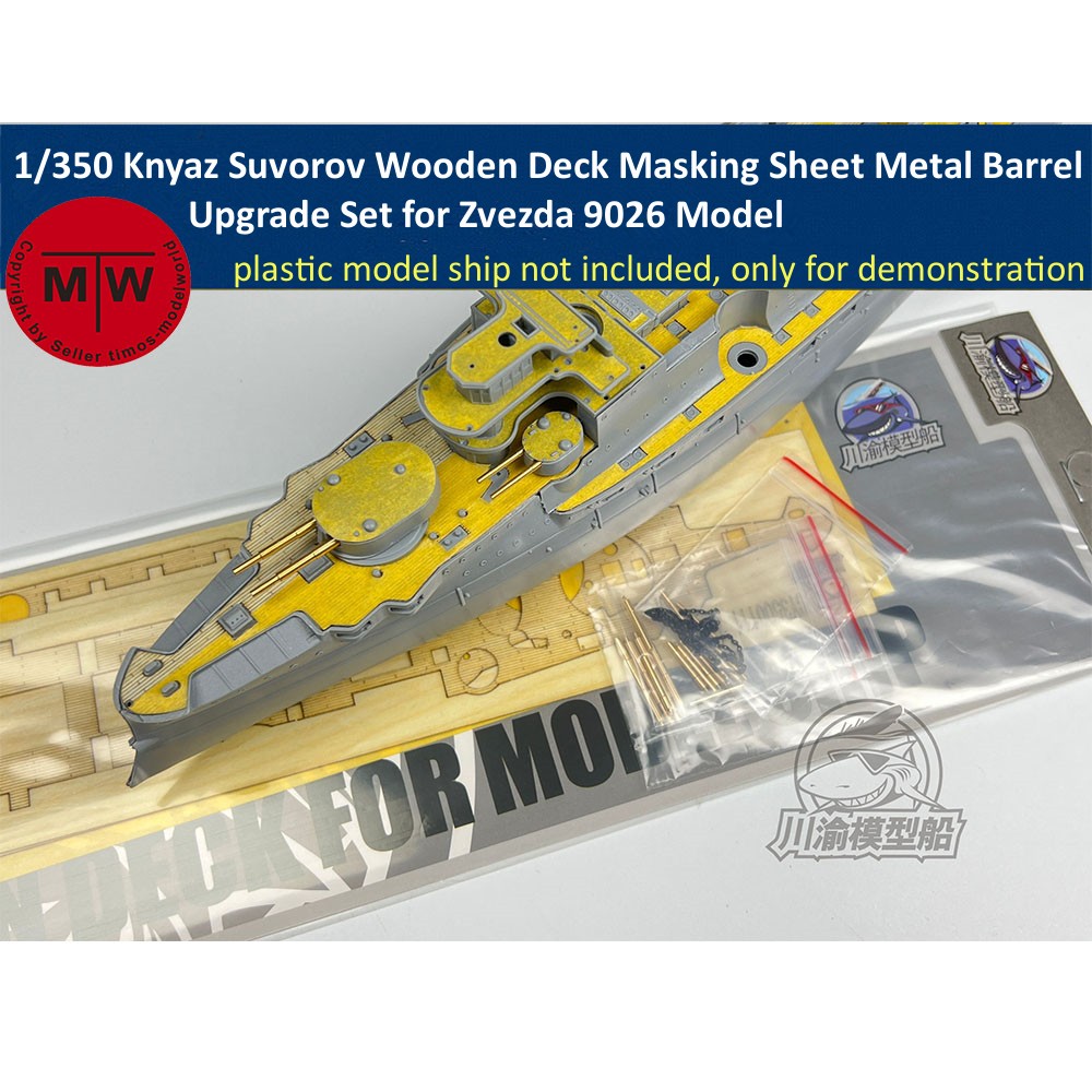 1/350 Schaal Knyaz Suvorov Hou - Model Kit Zvezda recensie en prijs